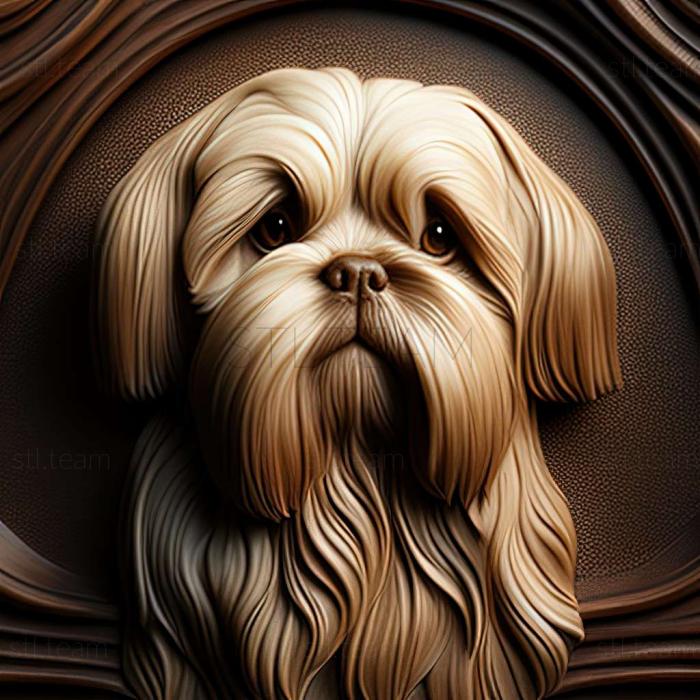 3D model shih tzu (STL)